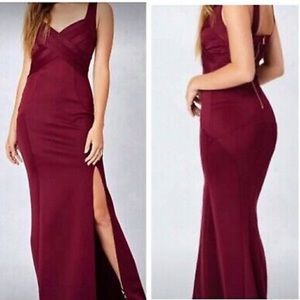FORMAL DRESS (Burgundy)